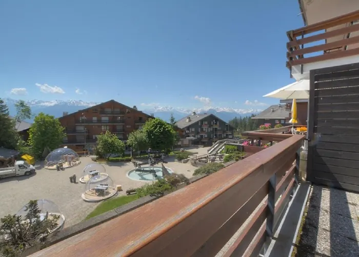 Apartment Saturne 108 Sur La Place Du Village A Anzere